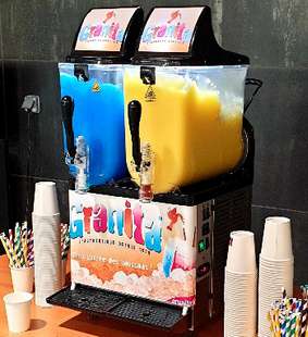 machine a granita granite en location